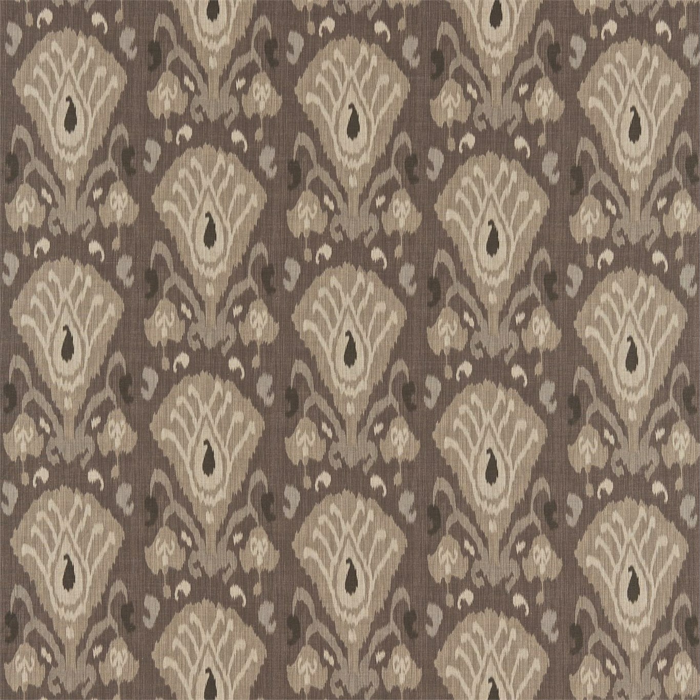 Annapurna Taupe/Chocolate Fabric by ZOF