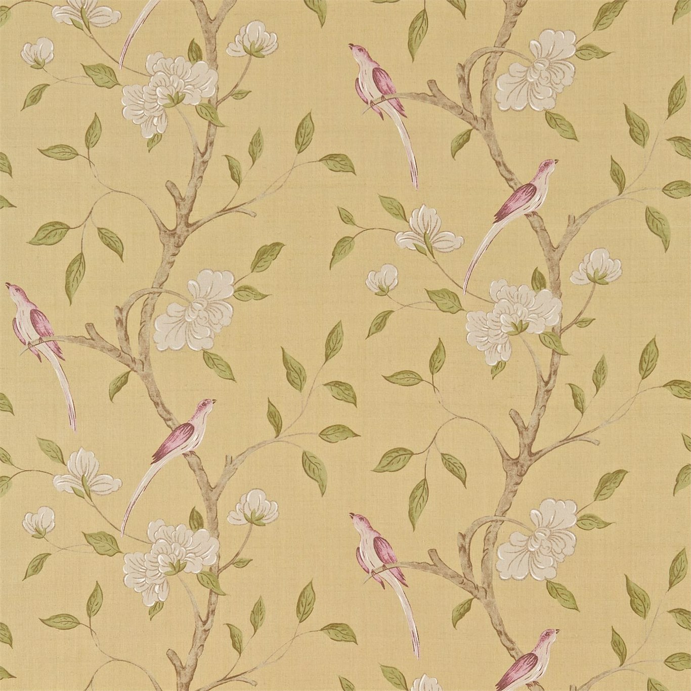 Eleonora Gold/Aubergine Fabric by ZOF