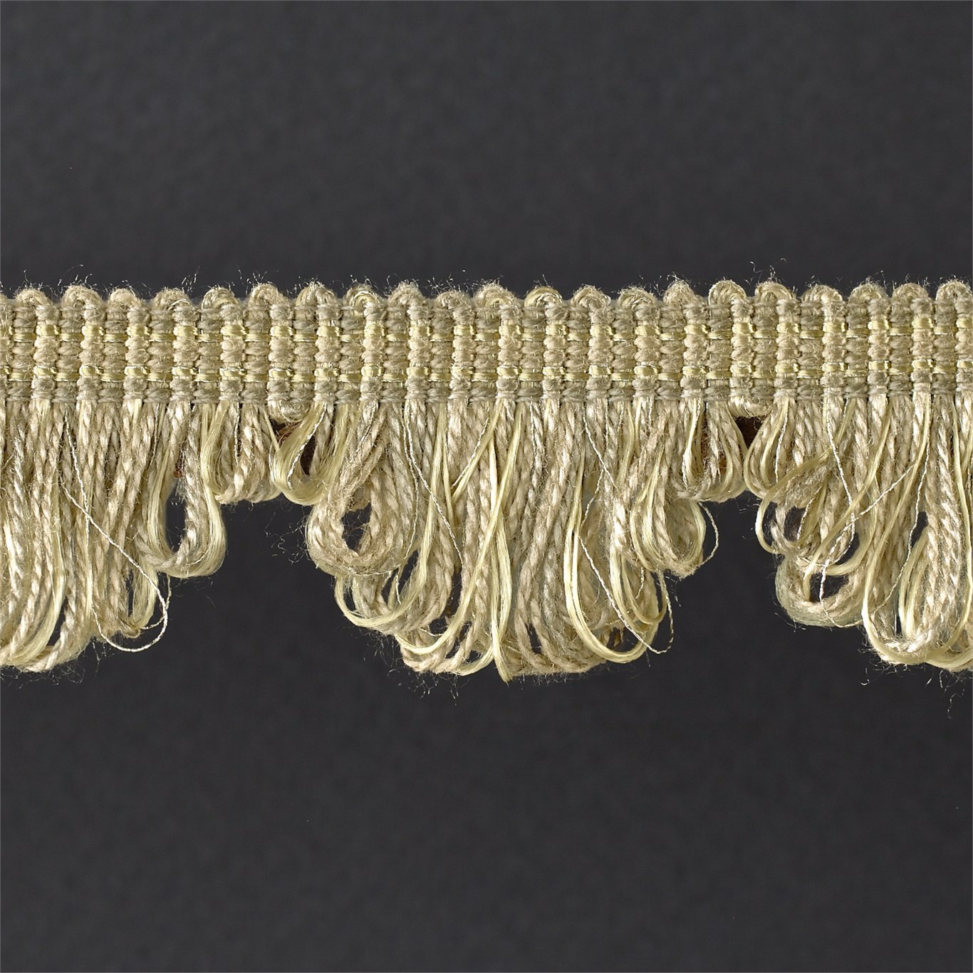 Fan Edge Soft Gold Trimmings by ZOF