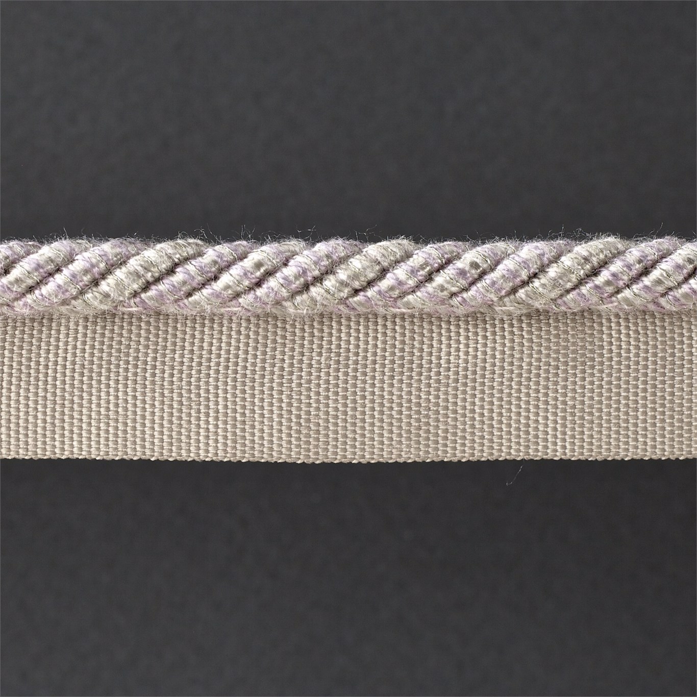 Flanged Cord Rose Quartz Trimmings by ZOF