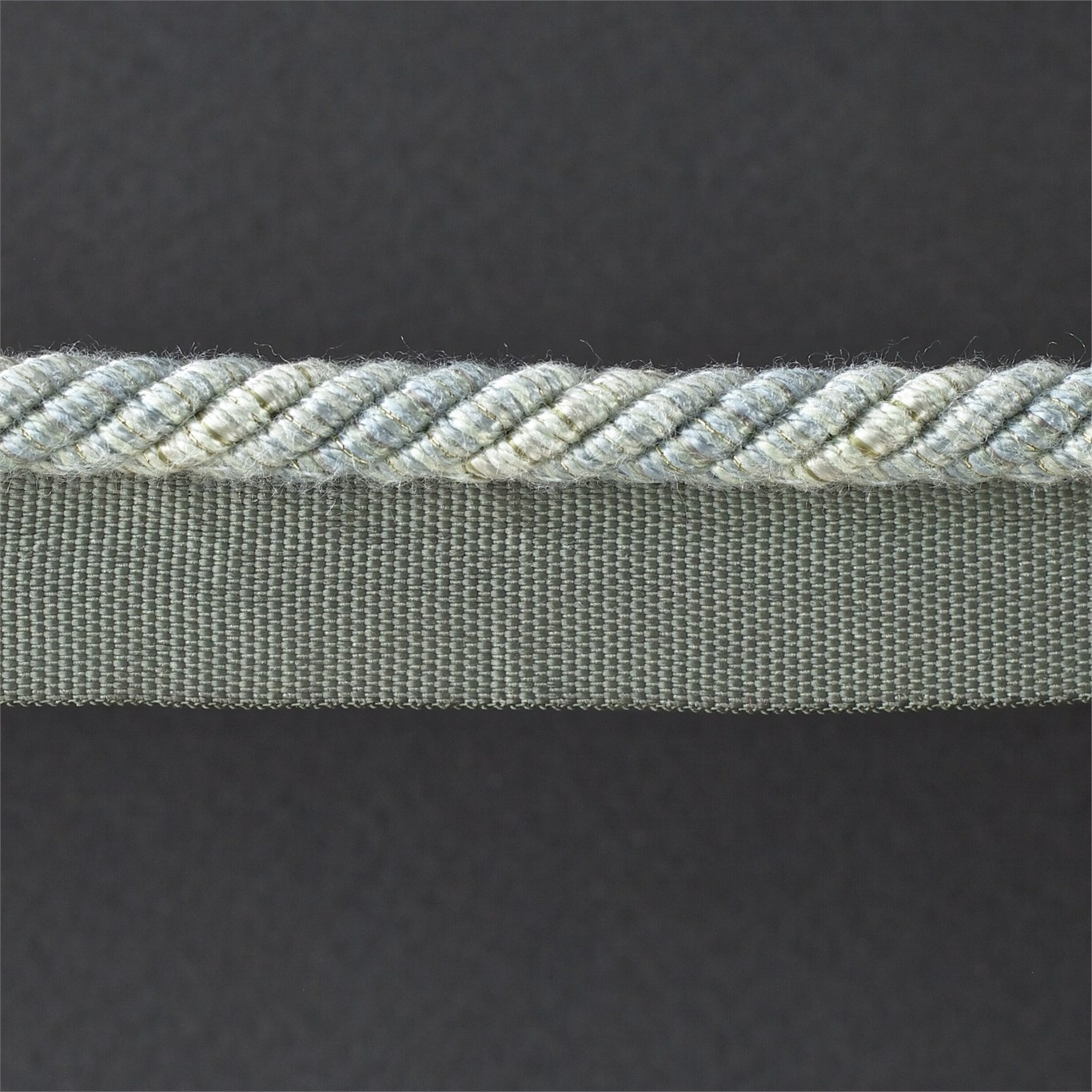 Flanged Cord Eau de Nil Trimmings by ZOF