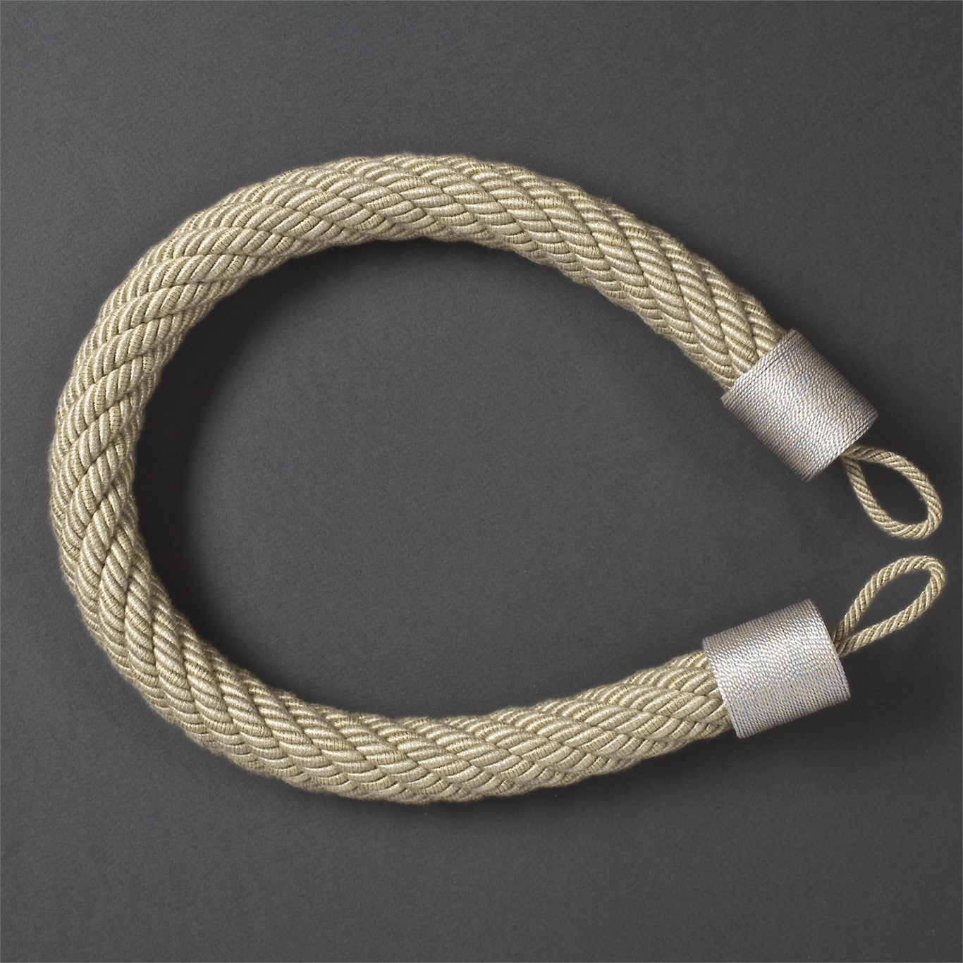 Rope Tie back Soft Gold Trimmings by ZOF