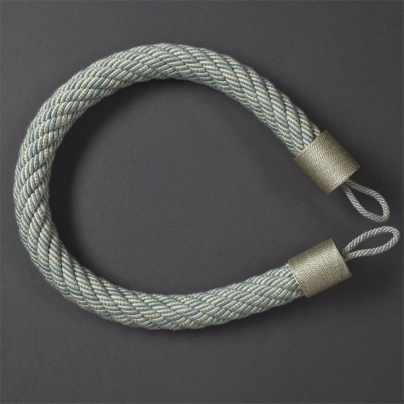 Rope Tie back Eau de Nil Trimmings by ZOF