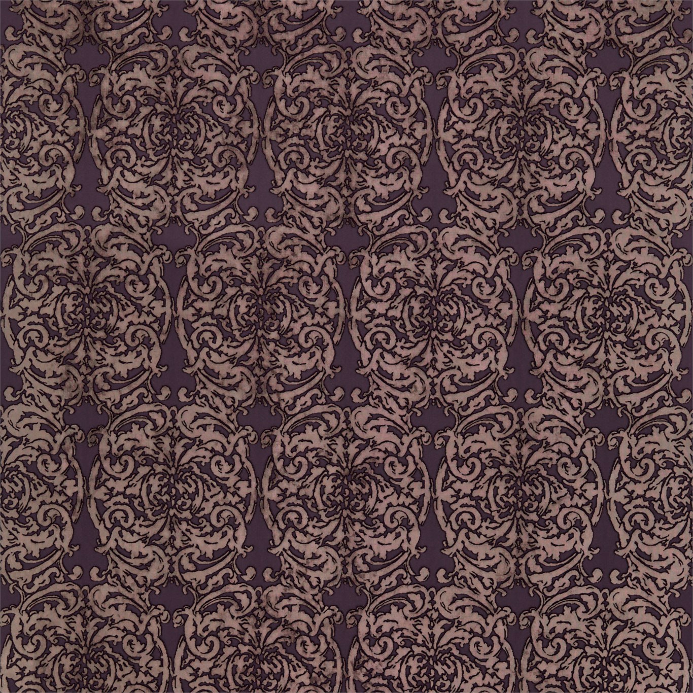 Tespi Charcoal/Blush Fabric by ZOF