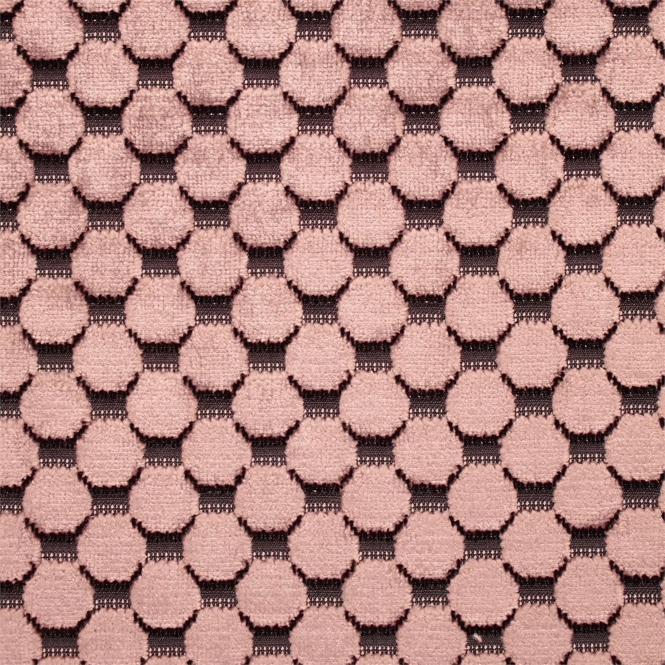 Tespi Spot Charcoal/Blush Fabric by ZOF