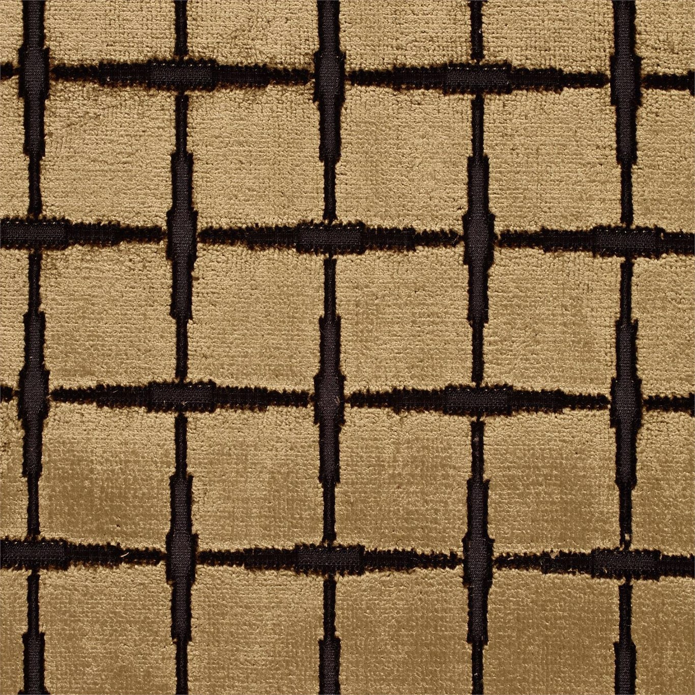 Tespi Square Old Gold Fabric by ZOF