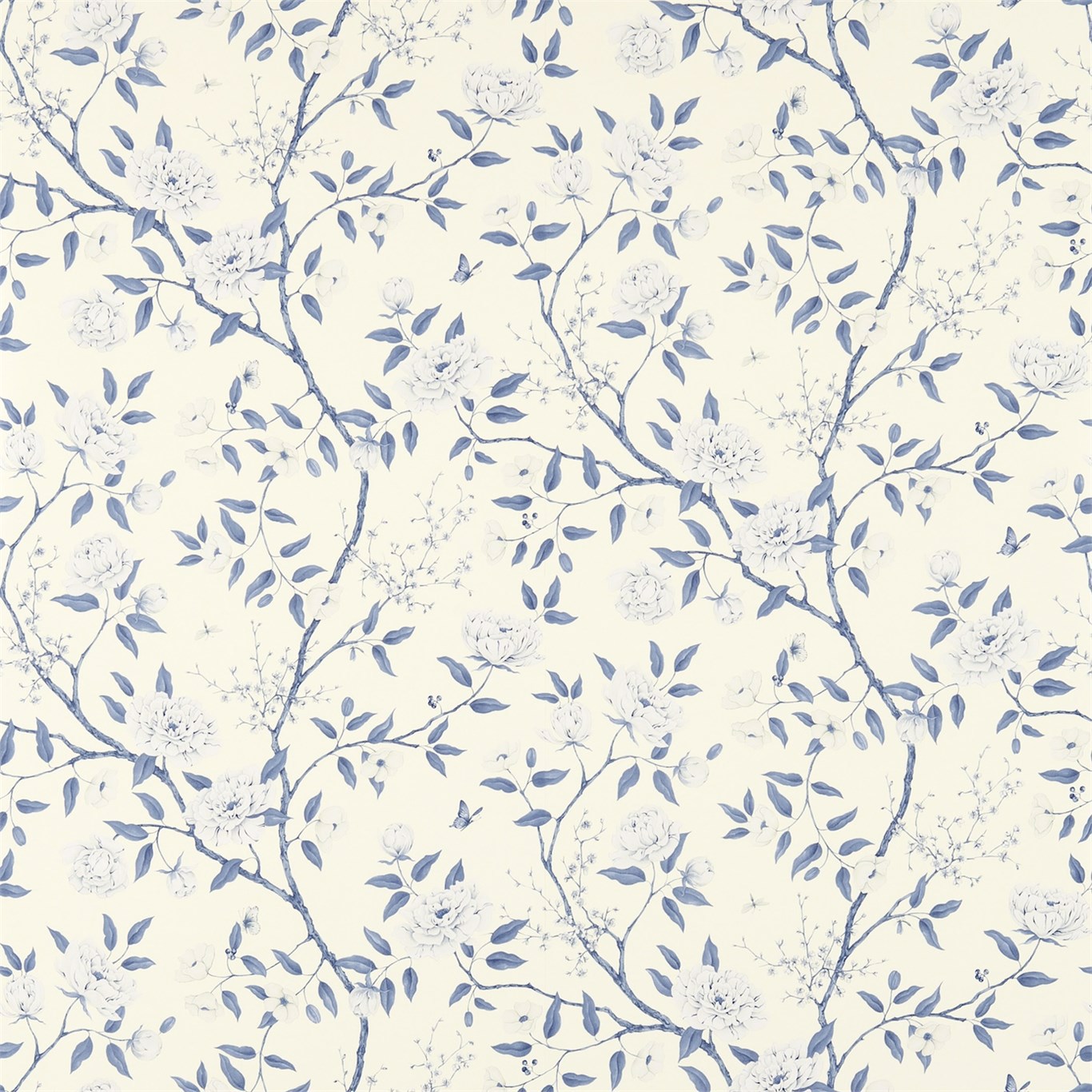 Romey''S Garden Porcelain Wallpaper by ZOF