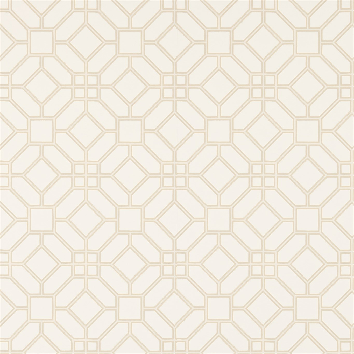 Veranda Trellis Sable Wallpaper by ZOF