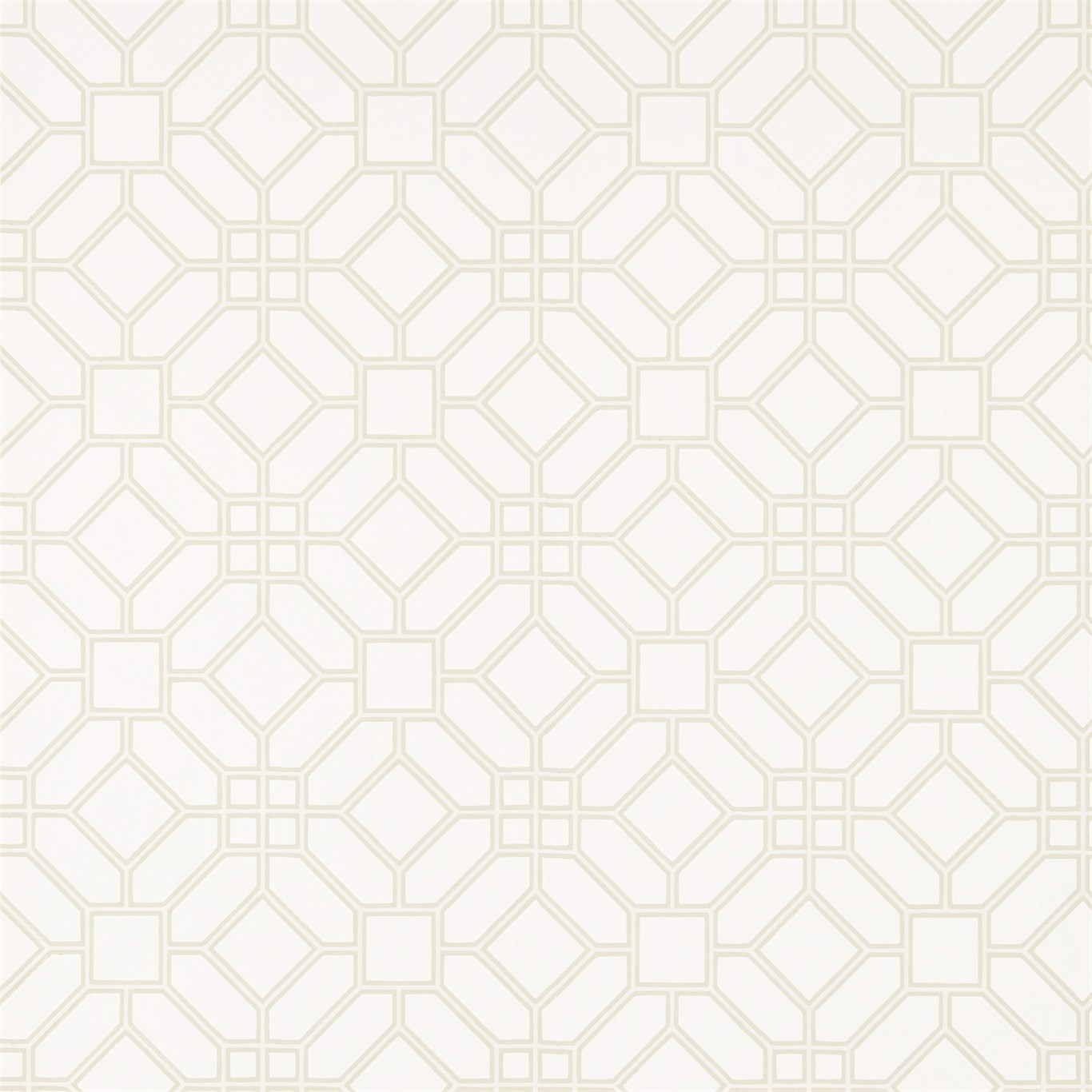 Veranda Trellis Linen Wallpaper by ZOF