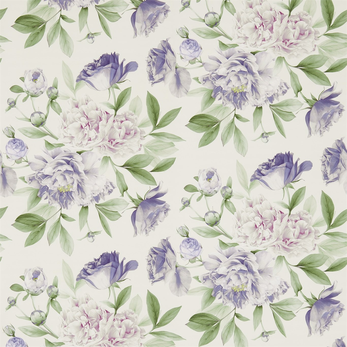 Phoebe Rose/Lilac Wallpaper by ZOF