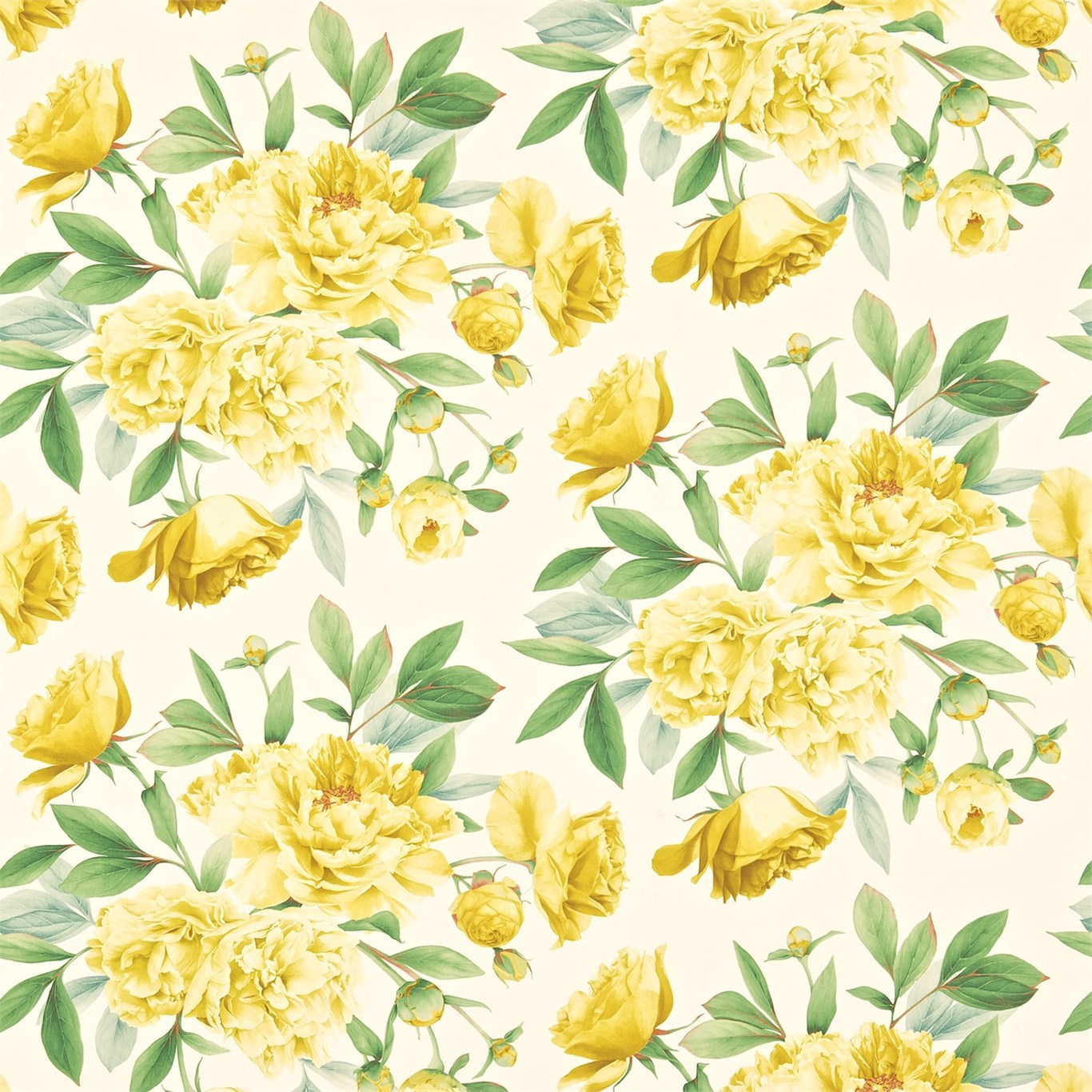 Phoebe Cadmium Yellow Fabric by ZOF