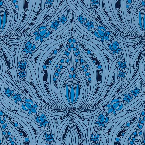 Mildmay Wallpaper  Majorelle Blue by Archive