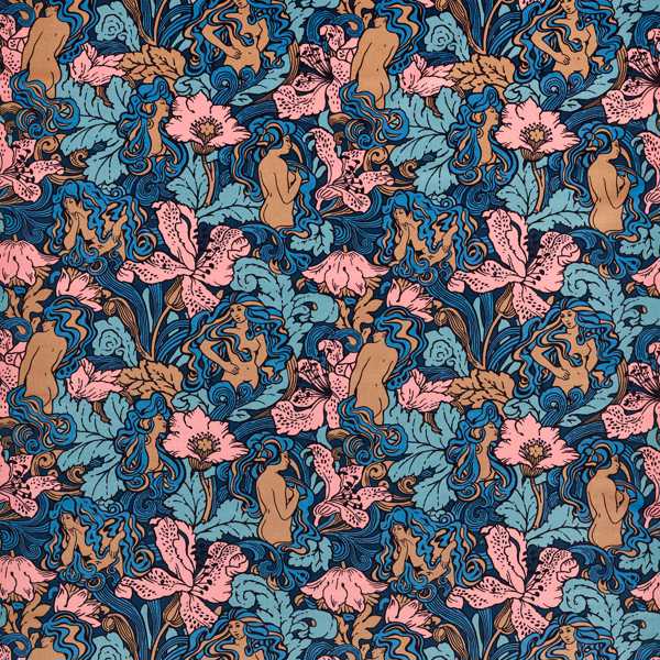 Forbidden Fruit Fabric Stoned Rose Fabric by Archive