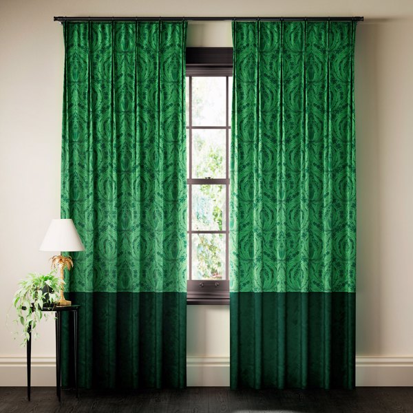 Mildmay Curtains  Goblin Green  by Archive