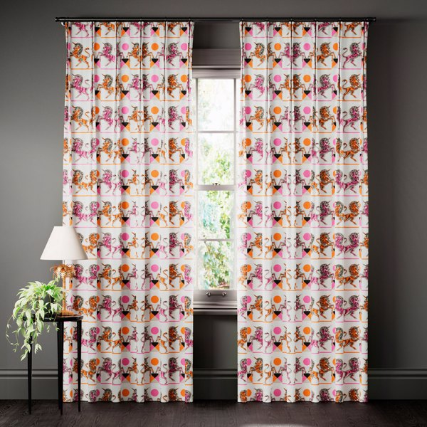 Elixir of Life Curtains  Sherbert  by Archive