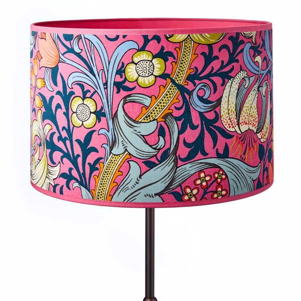 Golden Lily Lampshade  Serotonin Pink Small  by Archive