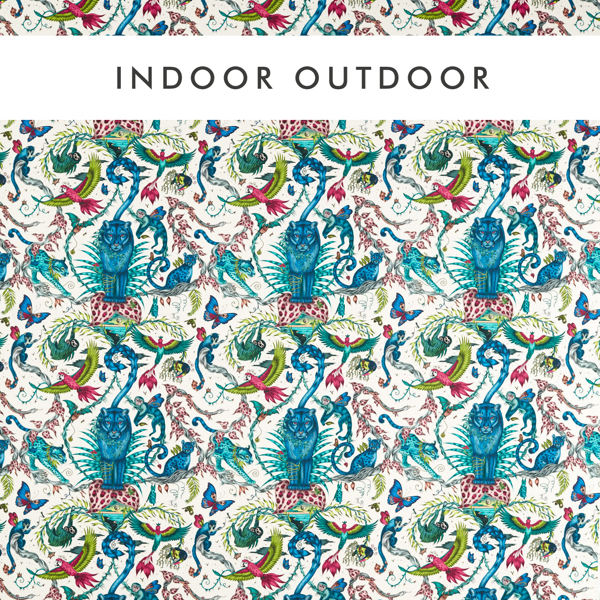 Bosque Dreams Indoor Outdoor Multi Fabric by Clarke & Clarke