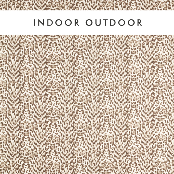 Felis Indoor Outdoor Bronze Fabric by Clarke & Clarke