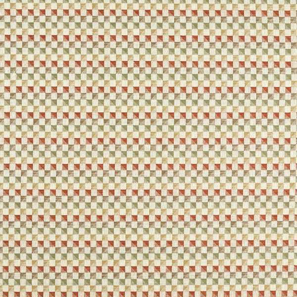 Cubus Cinnamon Fabric by Clarke & Clarke