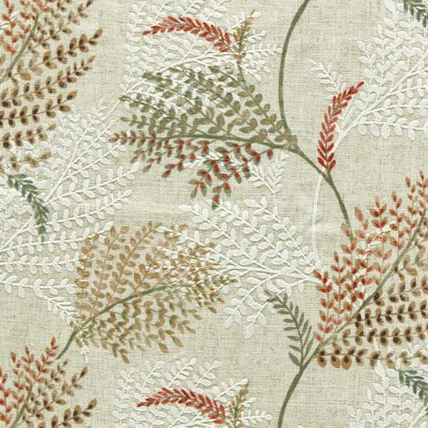 Irio Cinnamon Fabric by Clarke & Clarke