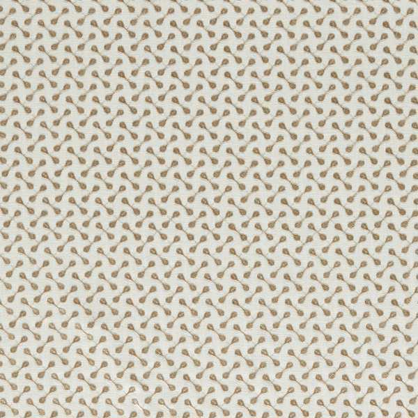 Necto Truffle Fabric by Clarke & Clarke