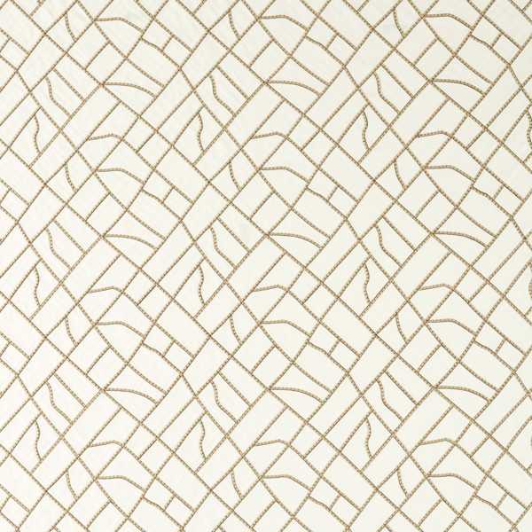 Scipio Truffle Fabric by Clarke & Clarke