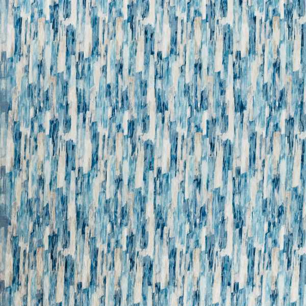 Cityscape Print Denim Fabric by Clarke & Clarke
