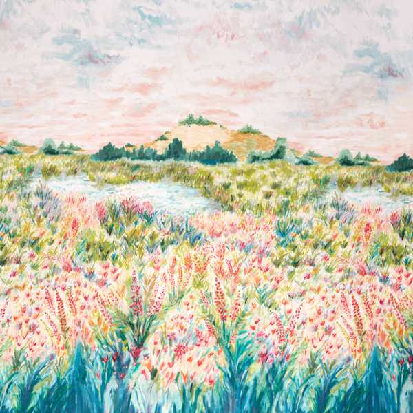 Wildbloom Print Summer Fabric by Clarke & Clarke