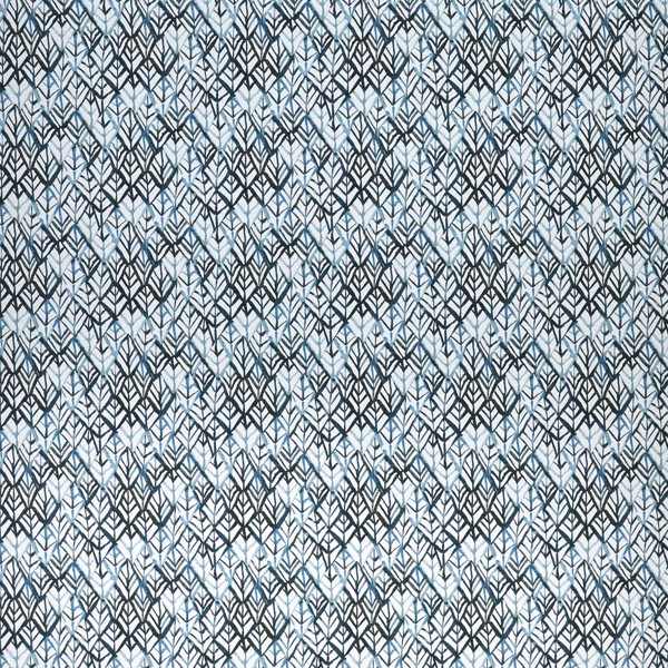 Canopy Indigo Fabric by Clarke & Clarke