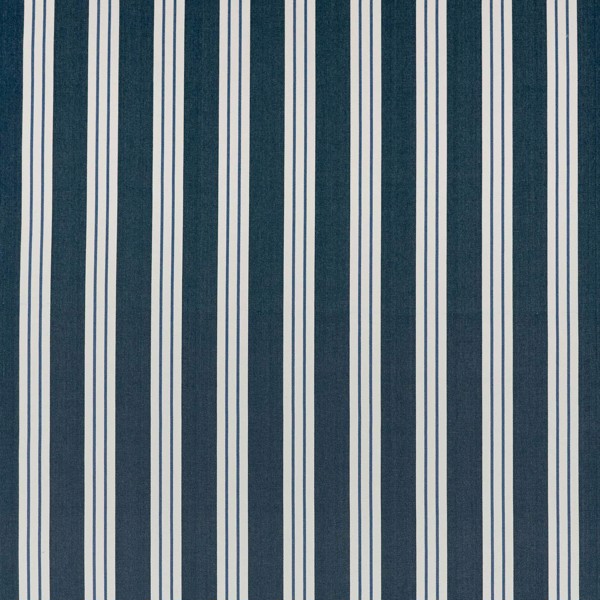 Foxdale Navy/Delft Fabric by Clarke & Clarke