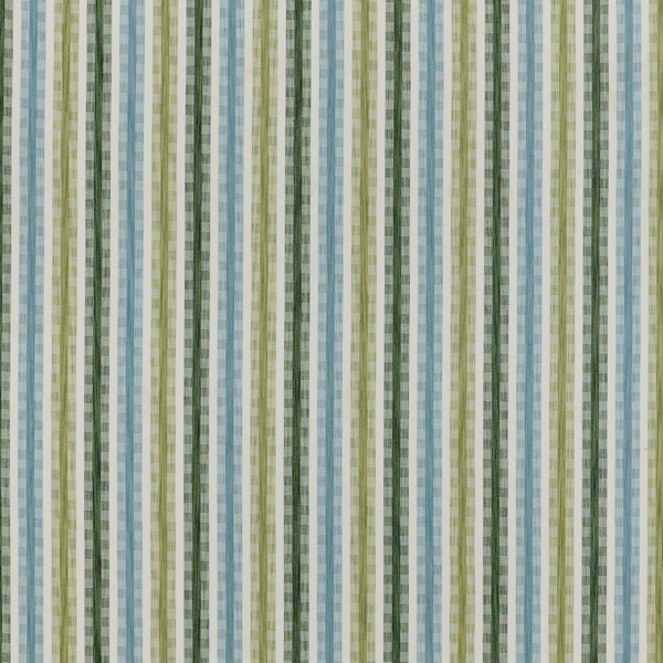 Willowbourne Sky/Herb/Lime Fabric by Clarke & Clarke