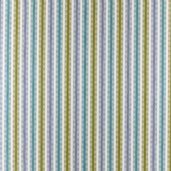 Willowbourne Periwinkle/Aqua/Lime Fabric by Clarke & Clarke