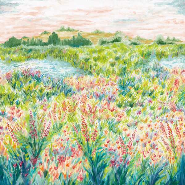 Wildbloom Summer Wallpaper by Clarke & Clarke