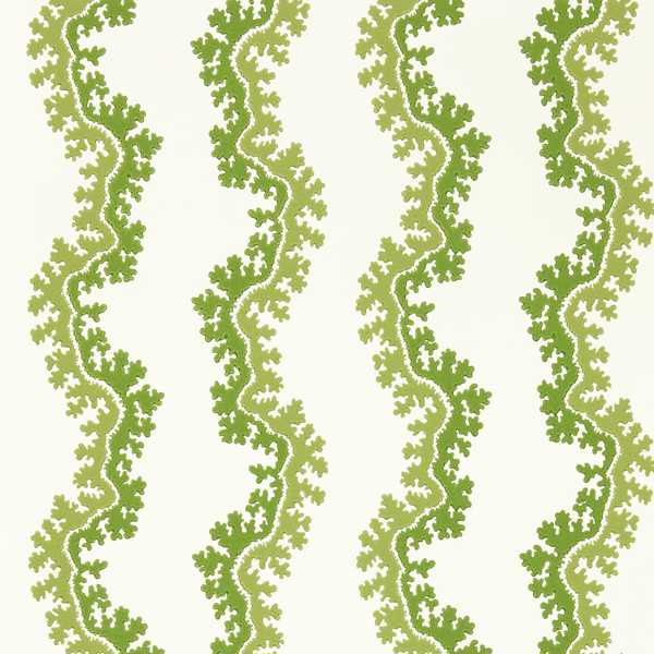 Oxbow Sap Green Wallpaper by Sanderson