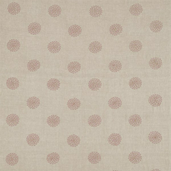 Delphi Grape/Linen Fabric by Sanderson
