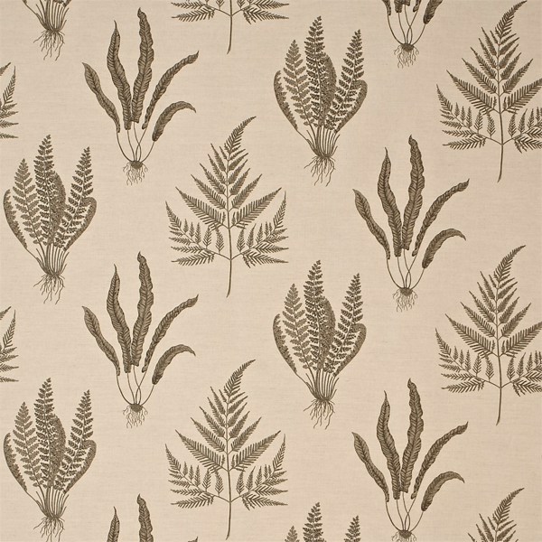Woodland Ferns Linen Fabric by Sanderson