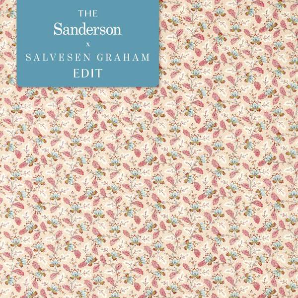 Dallimore Mulberry Multi Fabric by Sanderson