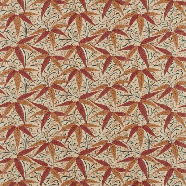 Bamboo Russet/Siena Fabric by Morris & Co