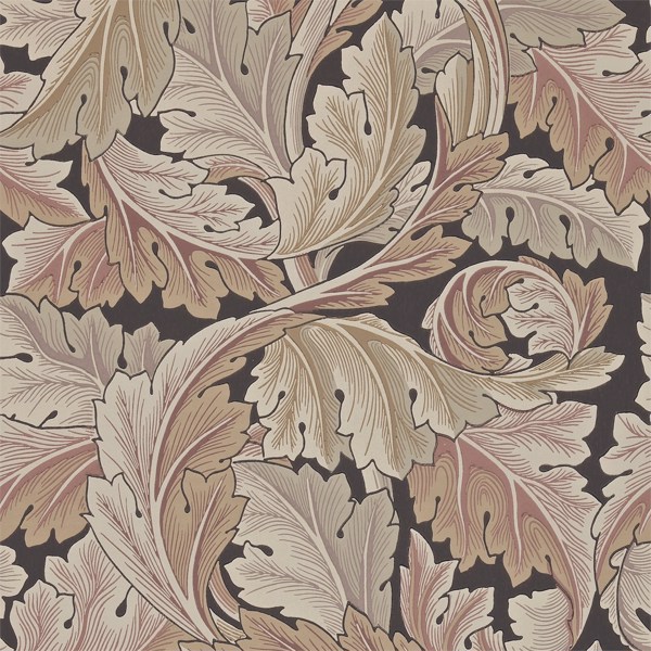 Acanthus Terracotta Wallpaper by Morris & Co