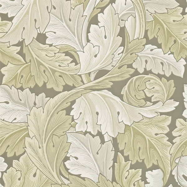 Acanthus Stone Wallpaper by Morris & Co
