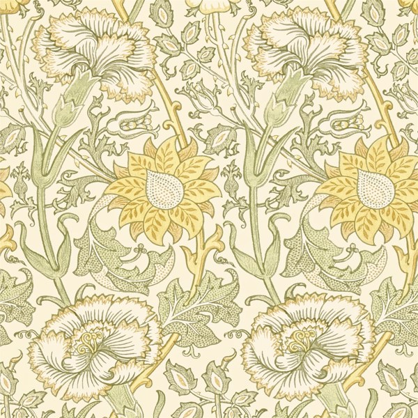 Pink & Rose Cowslip/Fennel Wallpaper by Morris & Co