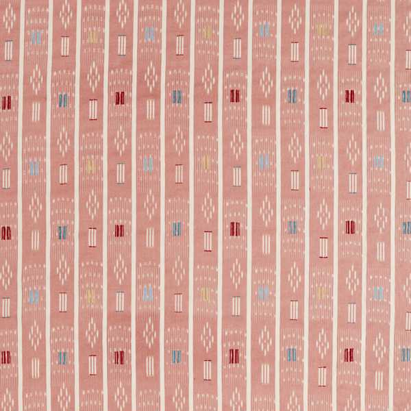 Safar Pink Pepper/Multi Fabric by Sanderson