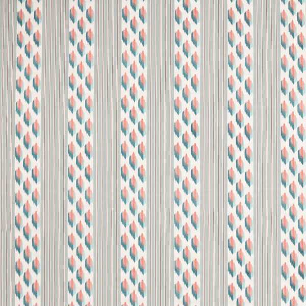 Musafir Mineral/Coral Fabric by Sanderson
