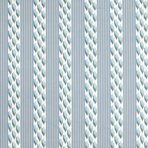 Musafir Persian Blue/Cardomom Fabric by Sanderson