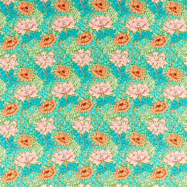 Chrysanthemum Summer Fabric by Morris & Co