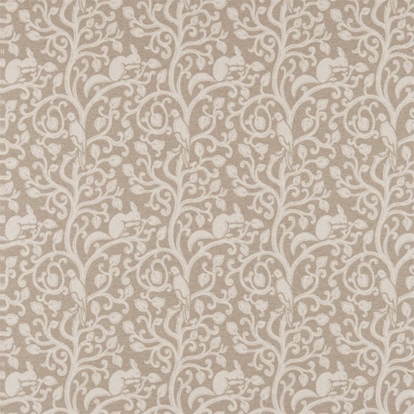 Squirrel & Dove Wool Linen Fabric by Sanderson