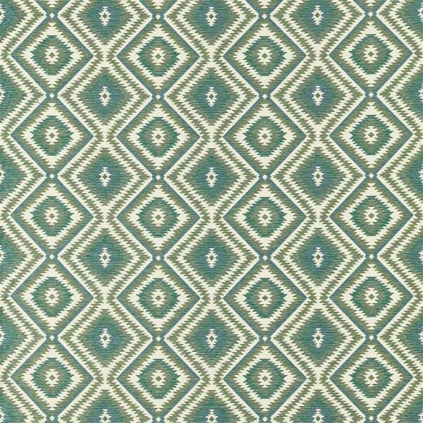 Kelim Celeste Fabric by Sanderson