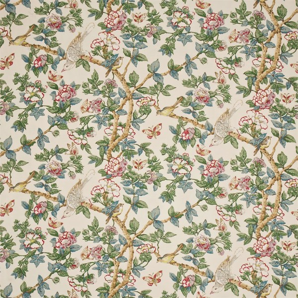 Caverley Chintz Fabric by Sanderson