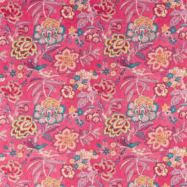 Indra Flower Hibiscus Fabric by Sanderson
