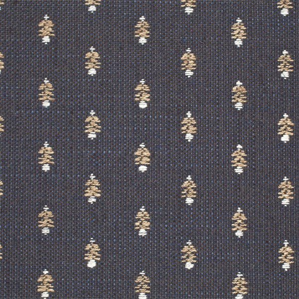 Lydham Indigo Fabric by Sanderson